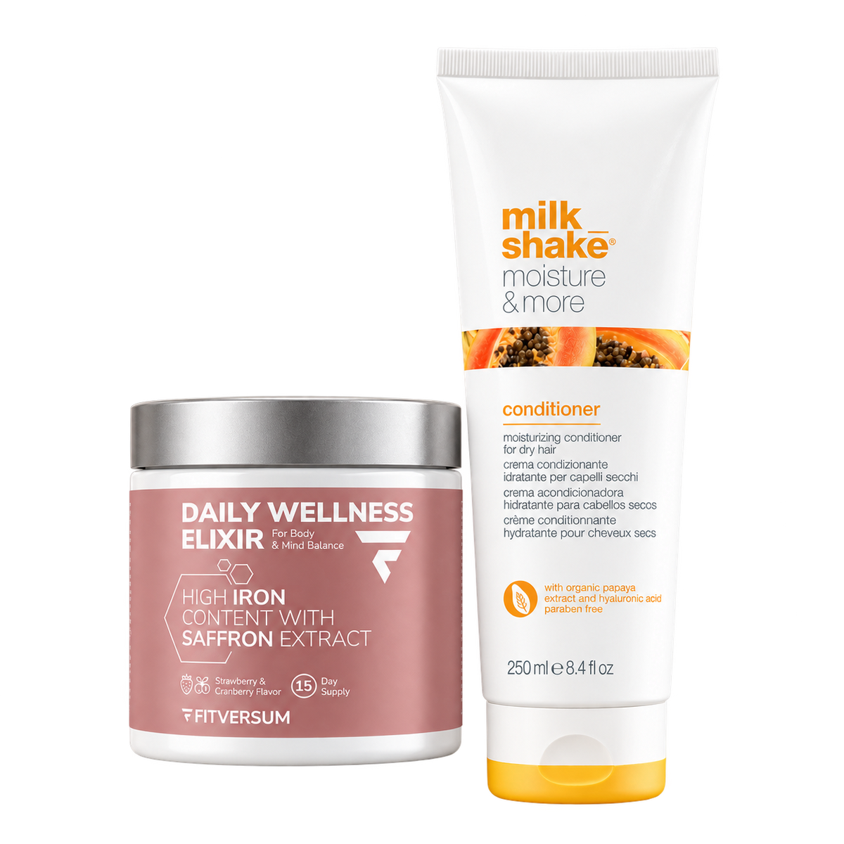 Daily Wellness Elixir + Moisture & More kondicionáló