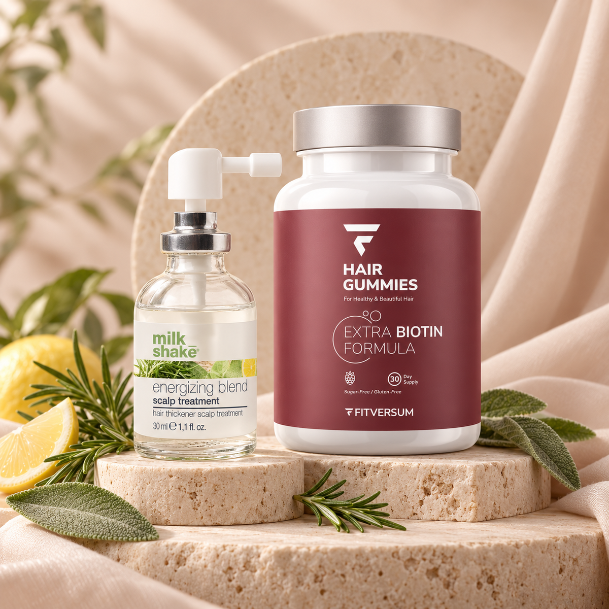 Hair Gummies + Energizing Scalp Treatment