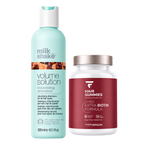 Hair Gummies + Volume Solution sampon