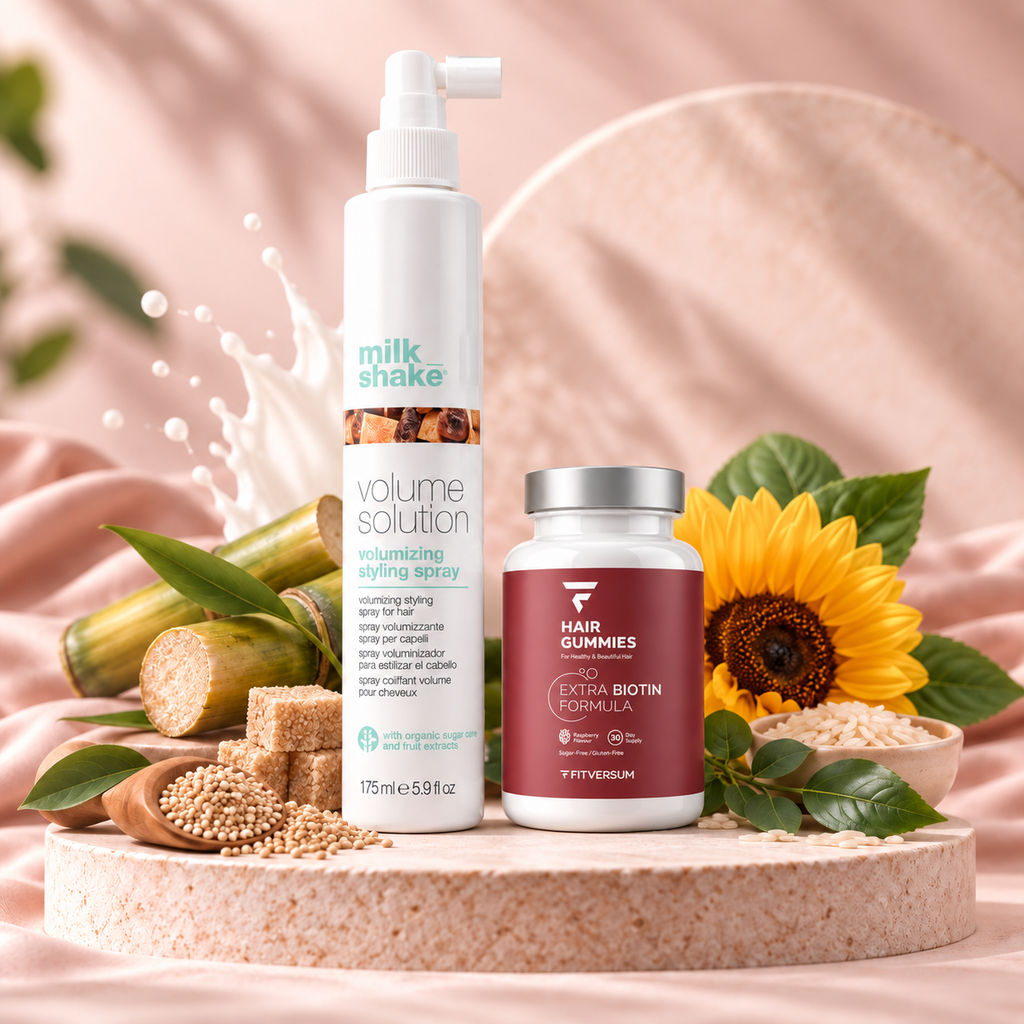 Hair Gummies + Volume Solution Styling Spray