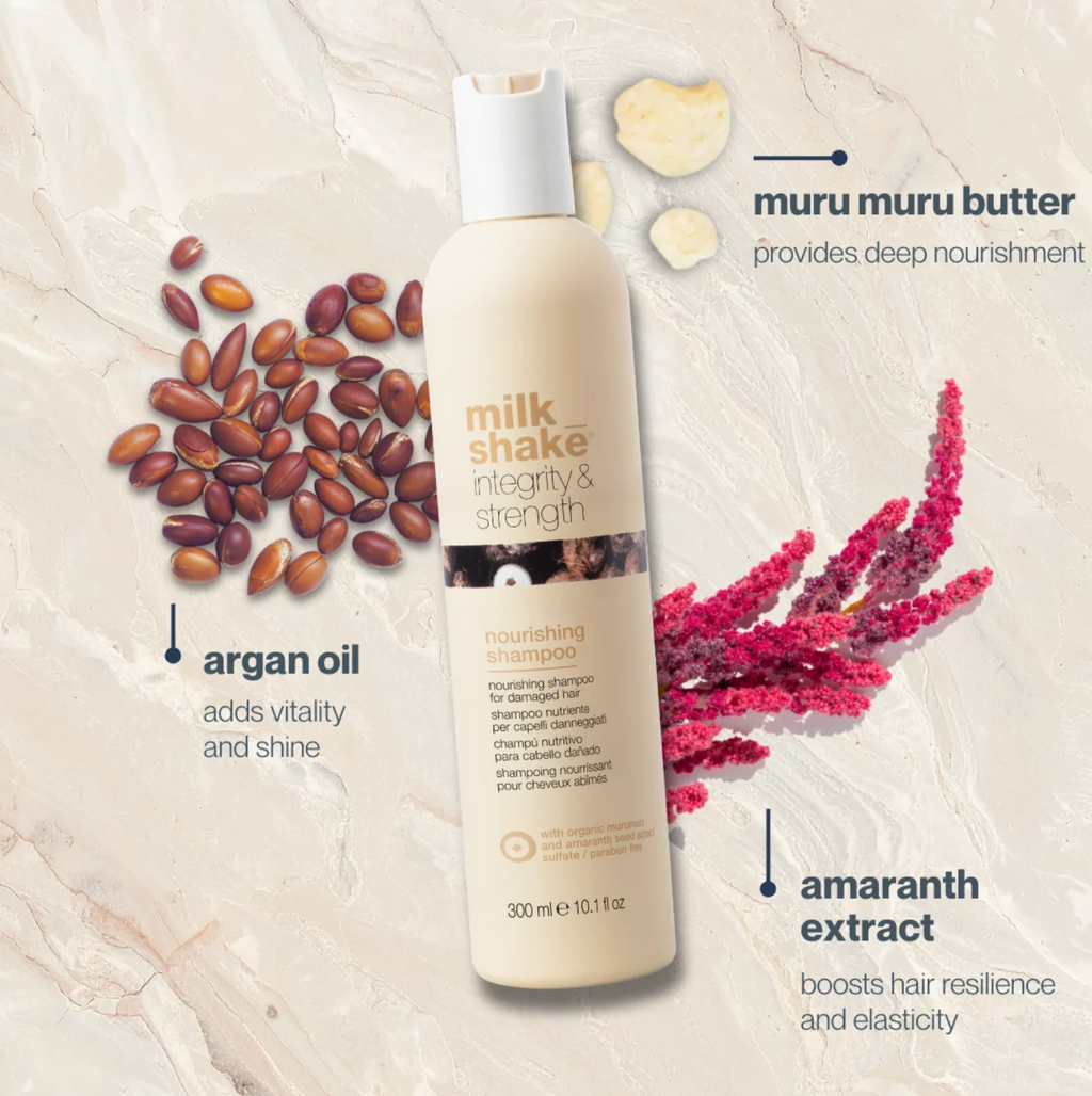 Hair Gummies + Daily Wellness Elixir + Integrity Nourishing sampon